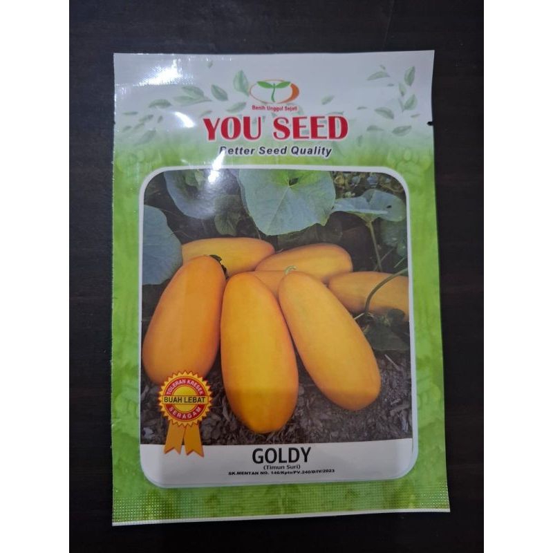 Benih Timun Suri Goldy 10Gram - Cap You Seed