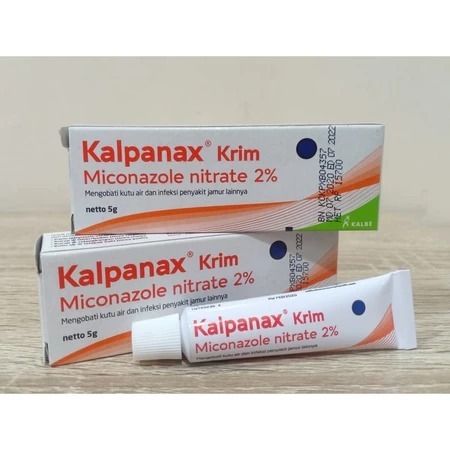 KALPANAX CREAM 5 GR, 10 GR DAN  KALPANAX SALEP 6 GR - MENGOBATI GATAL KULIT AKIBAT JAMUR SEPERTI PAN