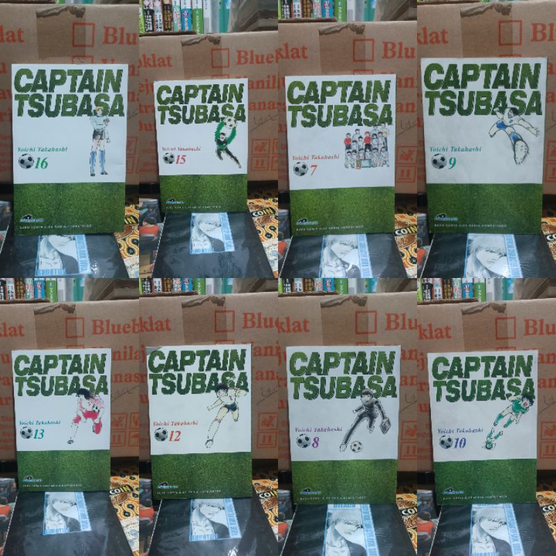 Komik captain Tsubasa premium 7,8,9,10,12,13,15,16 / komik captain Tsubasa premium vol 7,8,9,10,12,1