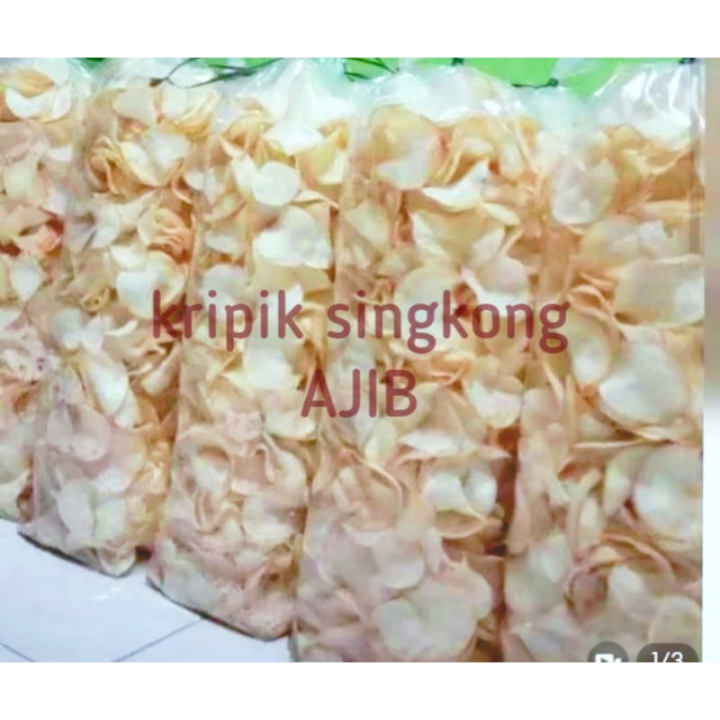 

kripik singkong AJIB 500 gr