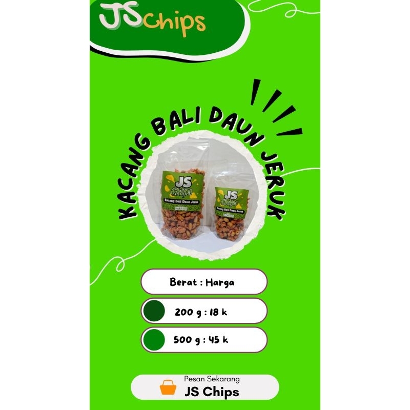 

Kacang Bali Daun Jeruk