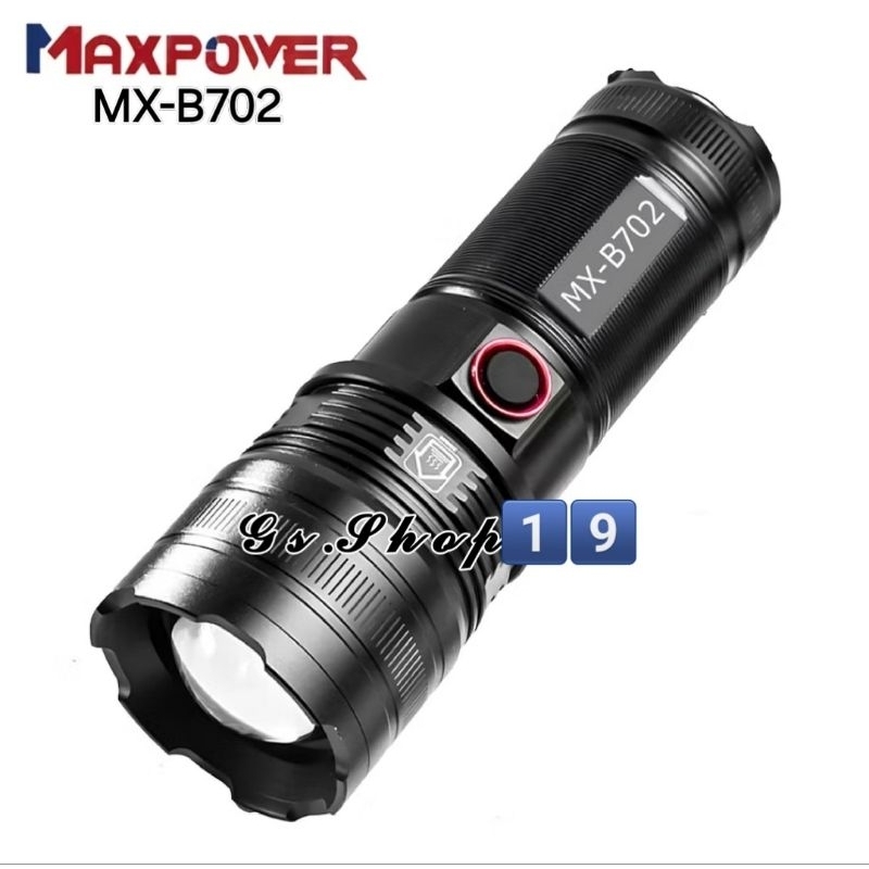 senter super terang MX-B702 bisa cas hp