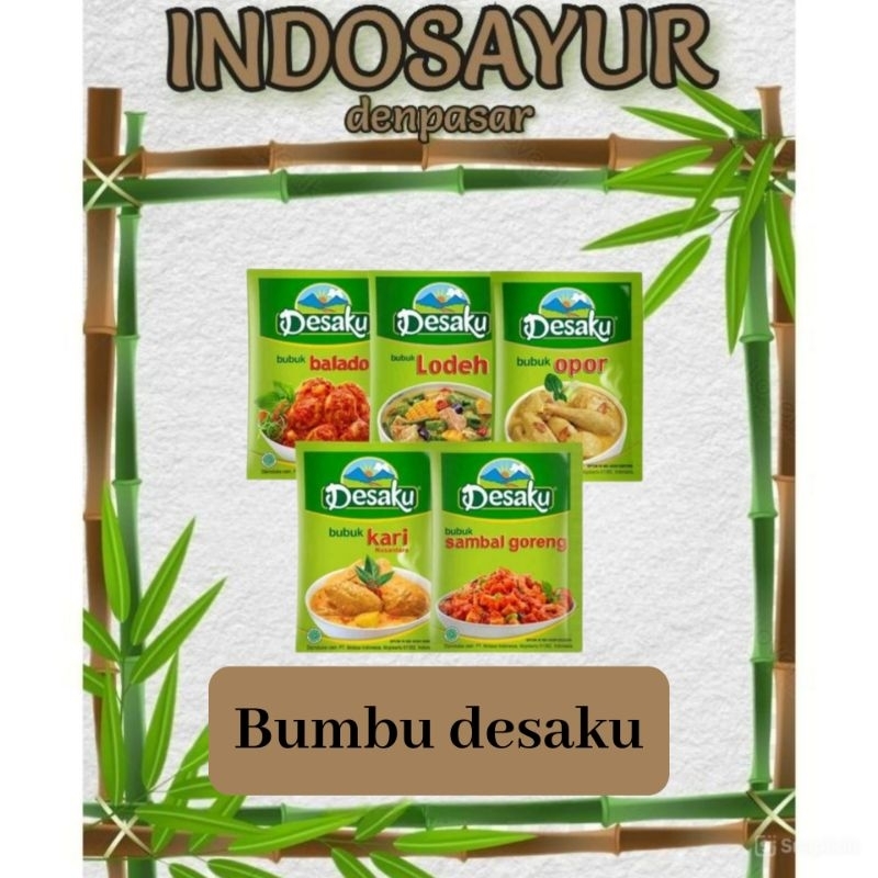 

Bumbu bubuk desaku 1 pack isi 10 sachet all varian _ INDOSAYUR
