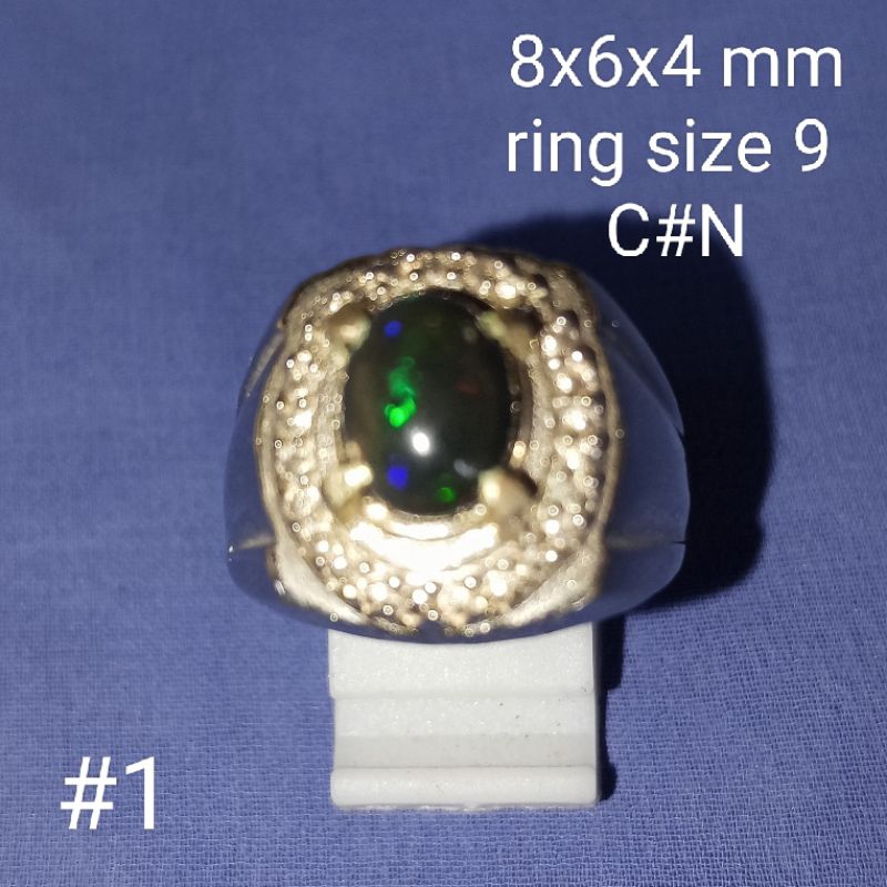 batu natural kalimaya black opal Afrika #1