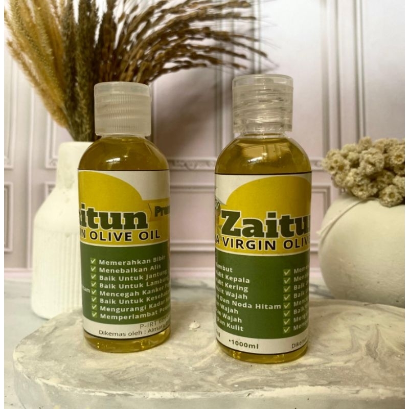

Minyak Zaitun Aimara 60ml Extra Virgin Olive Oil Premium / Zaitun Aimara Dijamin Original