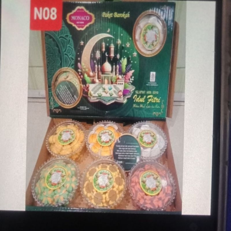 

promo kue Monaco Paket Barokah Idul Fitri