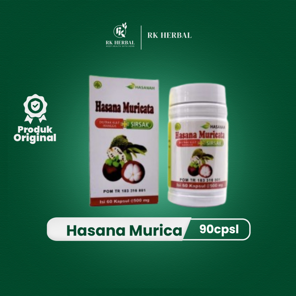 

Hasana Muricata Extra Kulit Manggis Isi 60 Kapsul