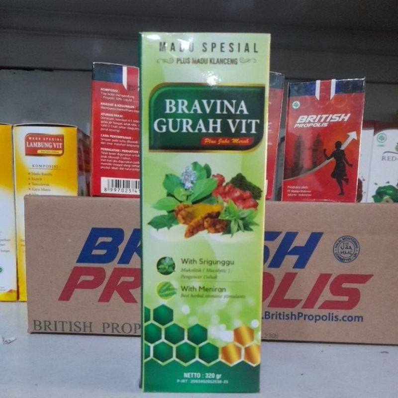 

BRAVINA GURAH VIT 320gr