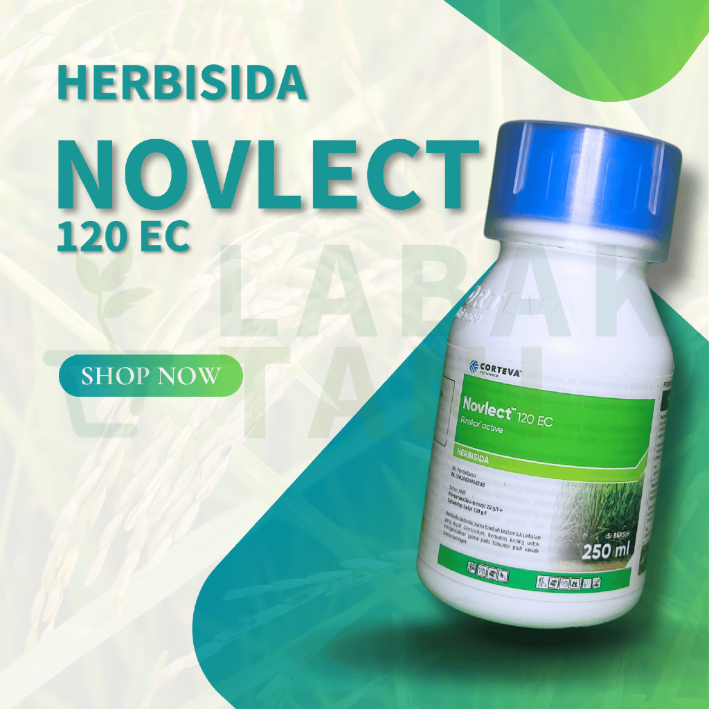Herbisida Novlect  250 ml Spesialis Gulma Padi Sawah