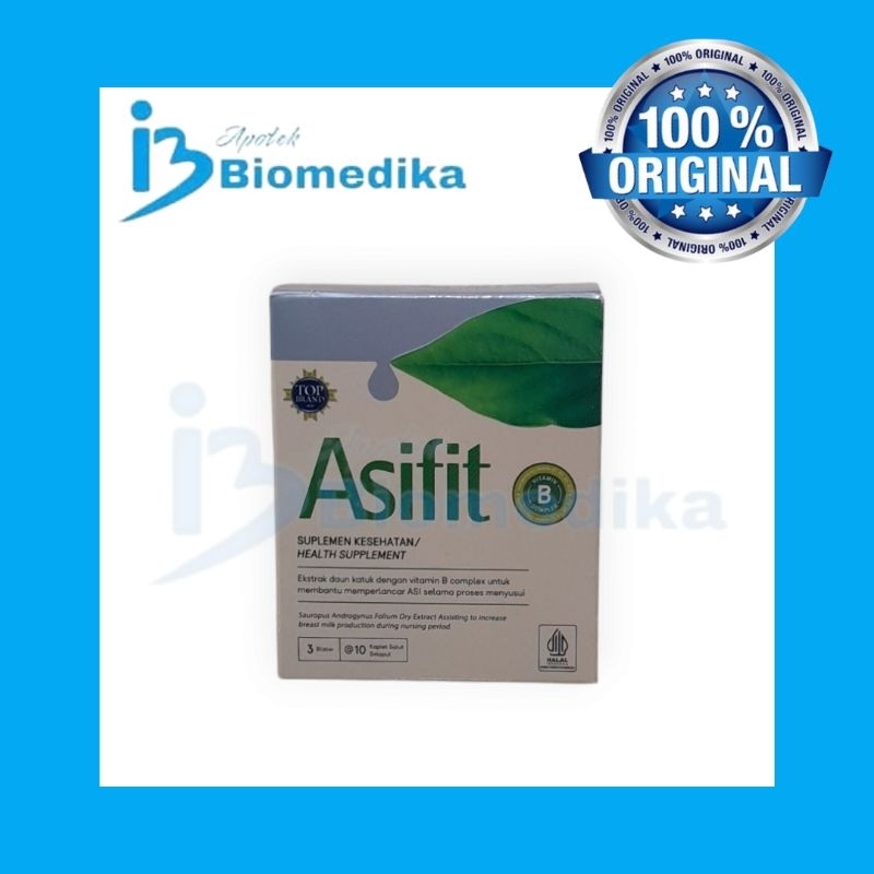 Asifit 30 Kapsul Memperlancar ASI