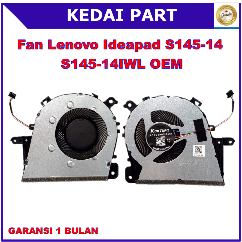 Fan Lenovo Ideapad S145-14 S145-14IWL S145-14IGM S145-14AST S145-14IIL