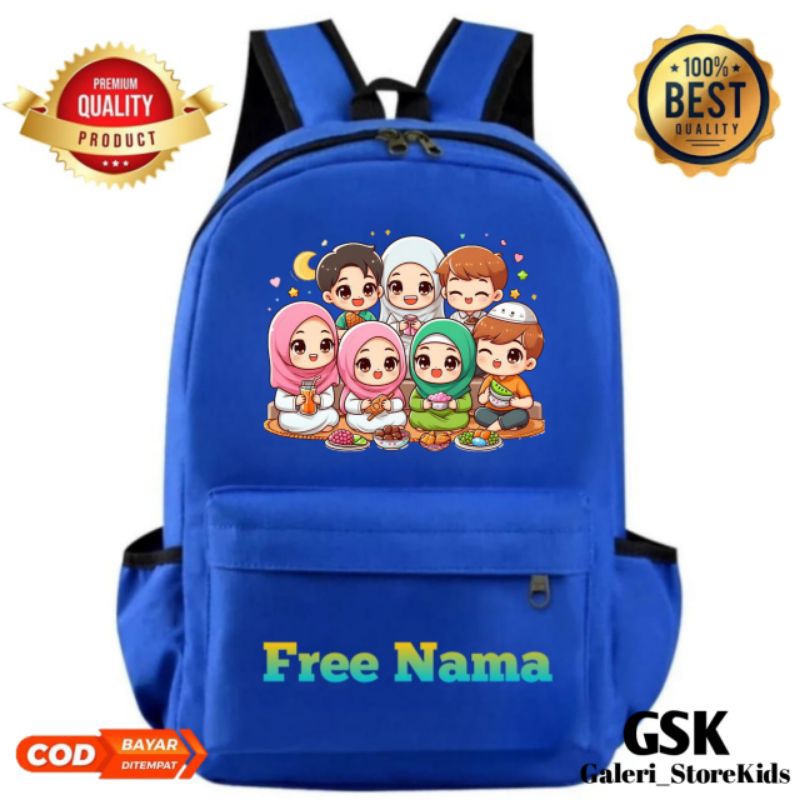 Tas Ransel Full anak sekolah MUSLIMAH BUKBER