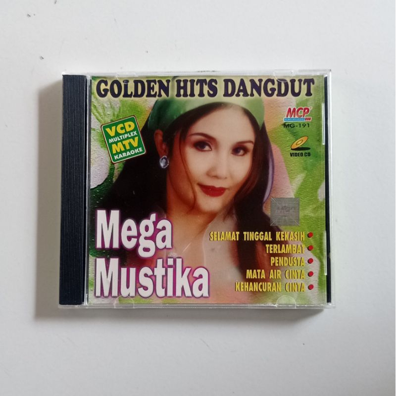 VCD ORIGINAL GOLDEN HITS DANGDUT KOPLO MEGA MUSTIKA