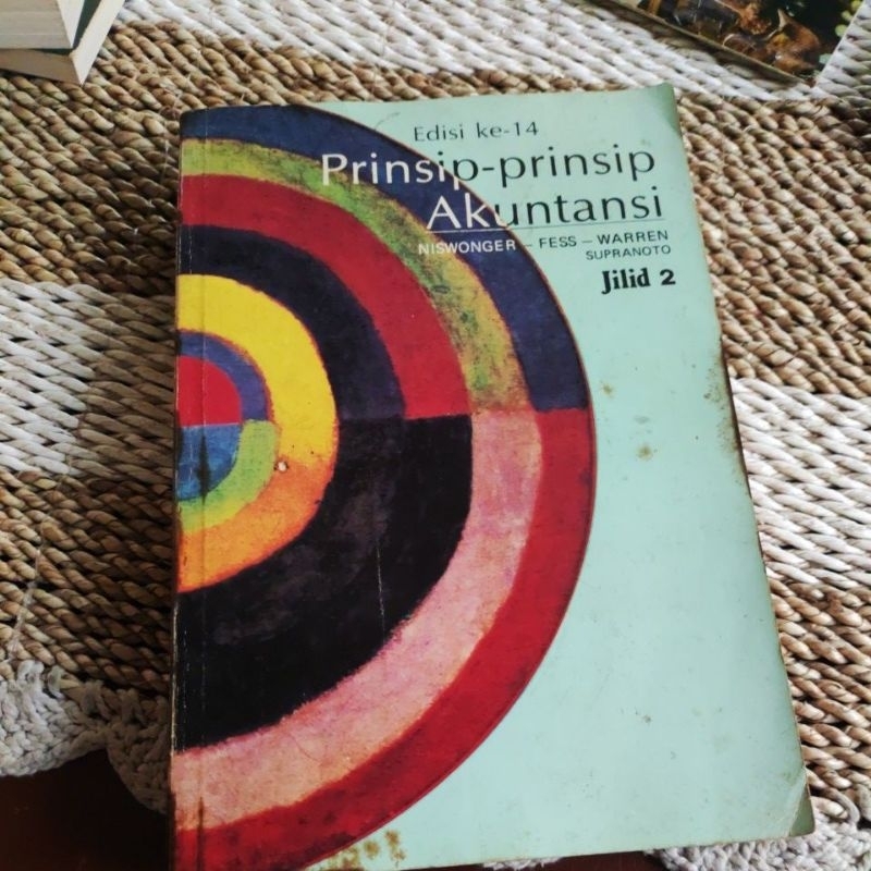 Buku PRINSIP-PRINSIP AKUNTANSI - NISWONGER jilid 2  Original Preloved