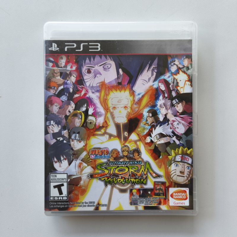 PS3 Game Naruto Shippuden Ultimate Ninja Storm Revolution