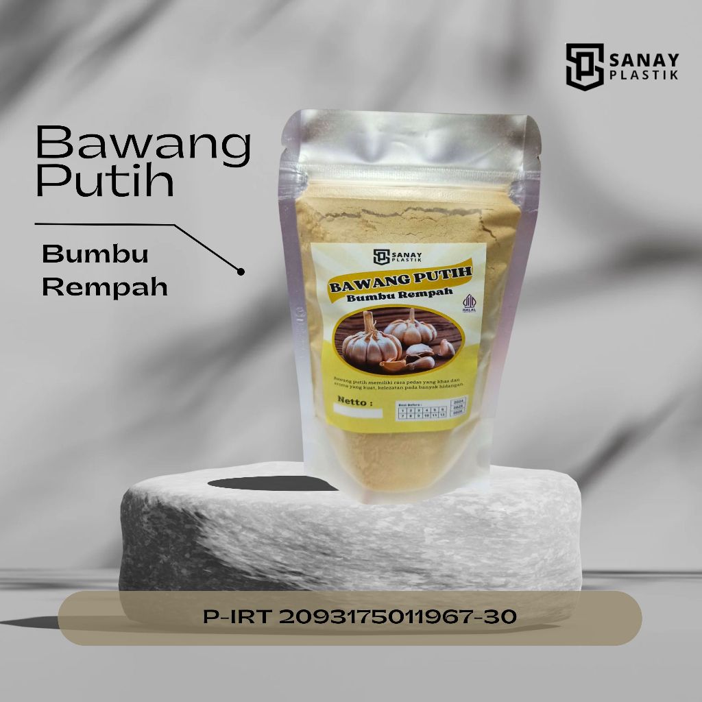 

BAWANG PUTIH BUBUK MURNI TANPA CAMPURAN 50 GRAM DAN 100 GRAM