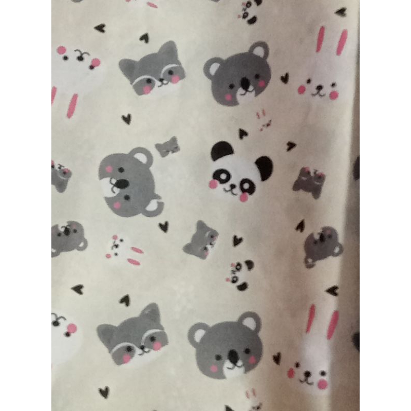 Kain Bahan  Piyama Sprei Disperse Gorden Katun Mikrotex Motif Karakter Kartun Anak Meteran