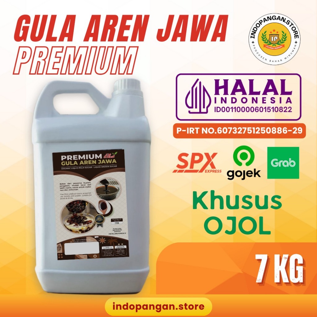 

[INSTANT - SAME DAY] Gula Jawa Aren Premium 7 Kg / Gula Aren Cair 7 Kg