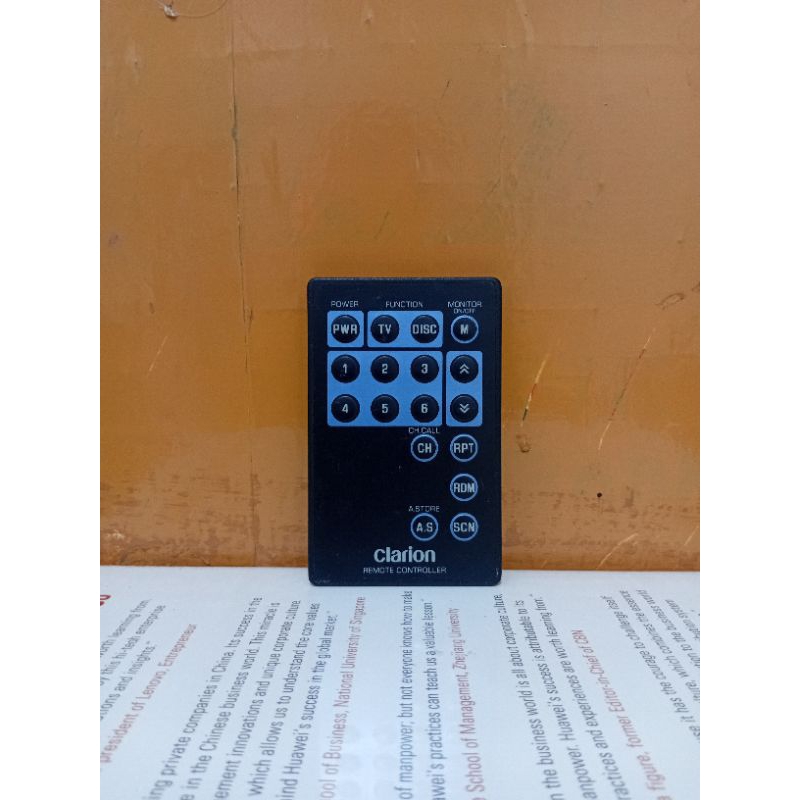 REMOTE CONTROLLER TAPE AUDIO CLARION ORIGINAL
