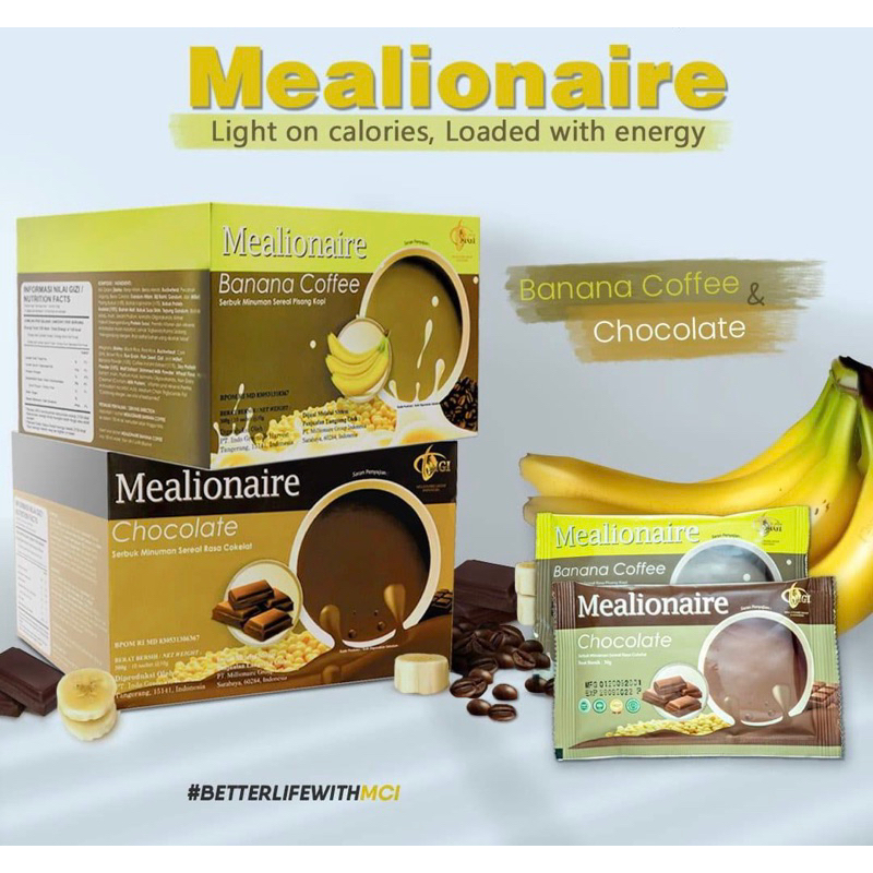 

Meal Replacement Mealionaire MCI 1 Box ORIGINAL