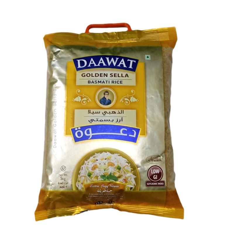 

Beras Basmati Daawat Golden Sella 1kg REPACK