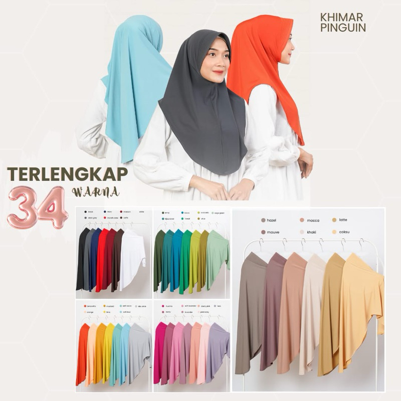 KHIMAR JERSEY BASIC / KHIMAR PINGUIN PET ANTEM PREMIUM