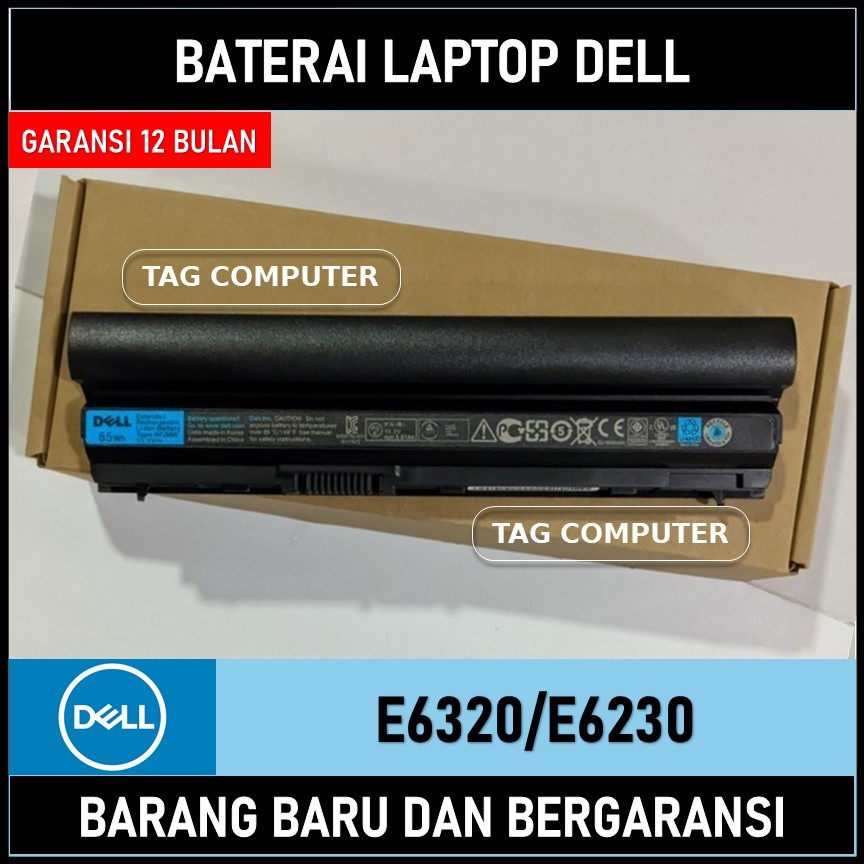 BATERAI LAPTOP DELL LATITUDE E6220 E6230 E6320 E6330 E6430S