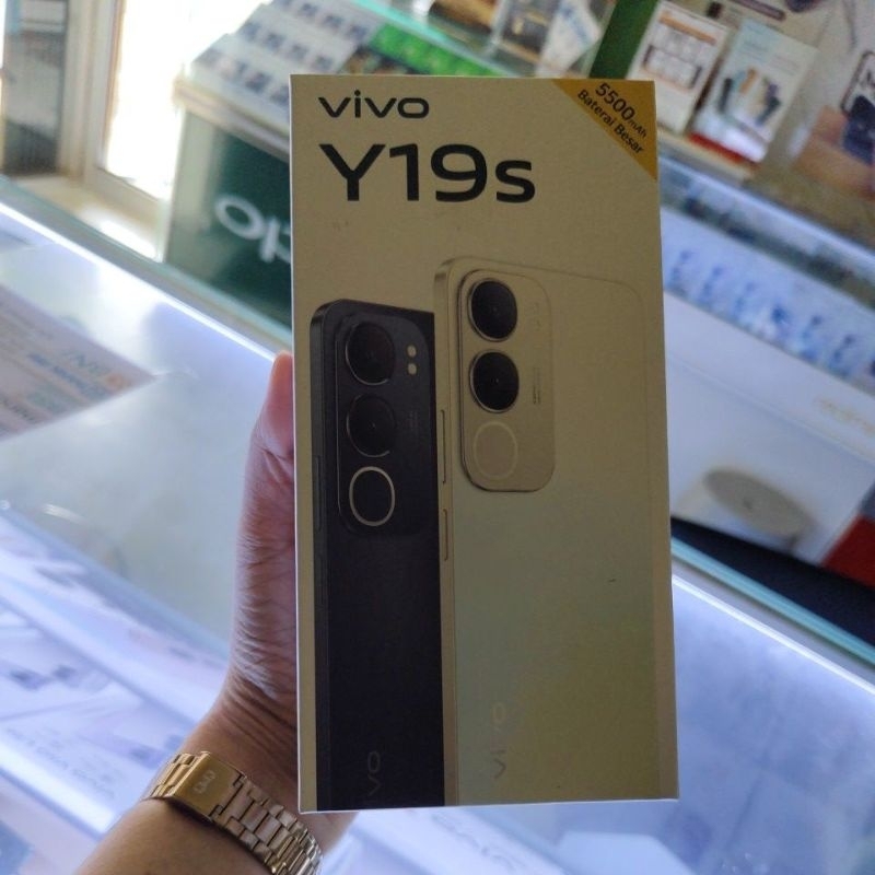 VIVO Y19S RAM 8/64 GB GARANSI RESMI VIVO SELAMA 1 TAHUN BARANG BARU DAN SEGEL