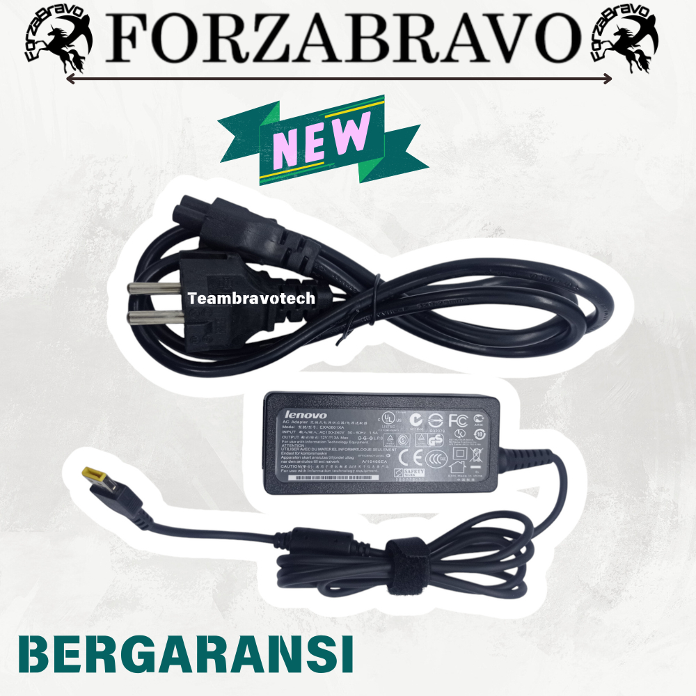 Adaptor Charger Lenovo ThinkPad Helix 10 Helix 11 (12V-3A USB PIN)