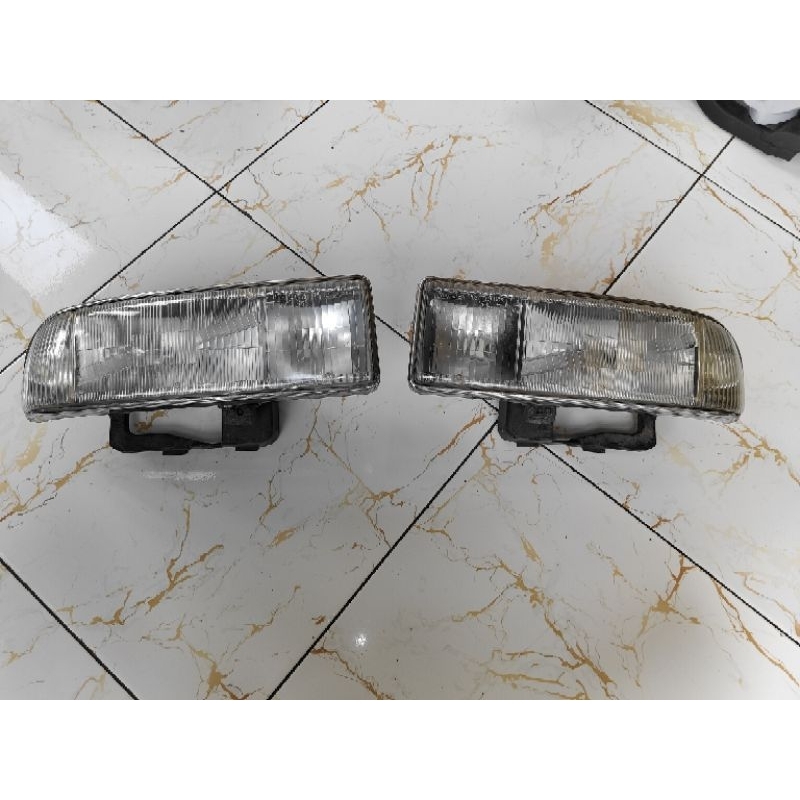 headlamp lampu depan opel blazer mata sipit original