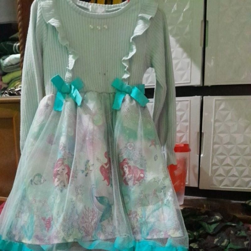 dress anak disney princess 130 preloved