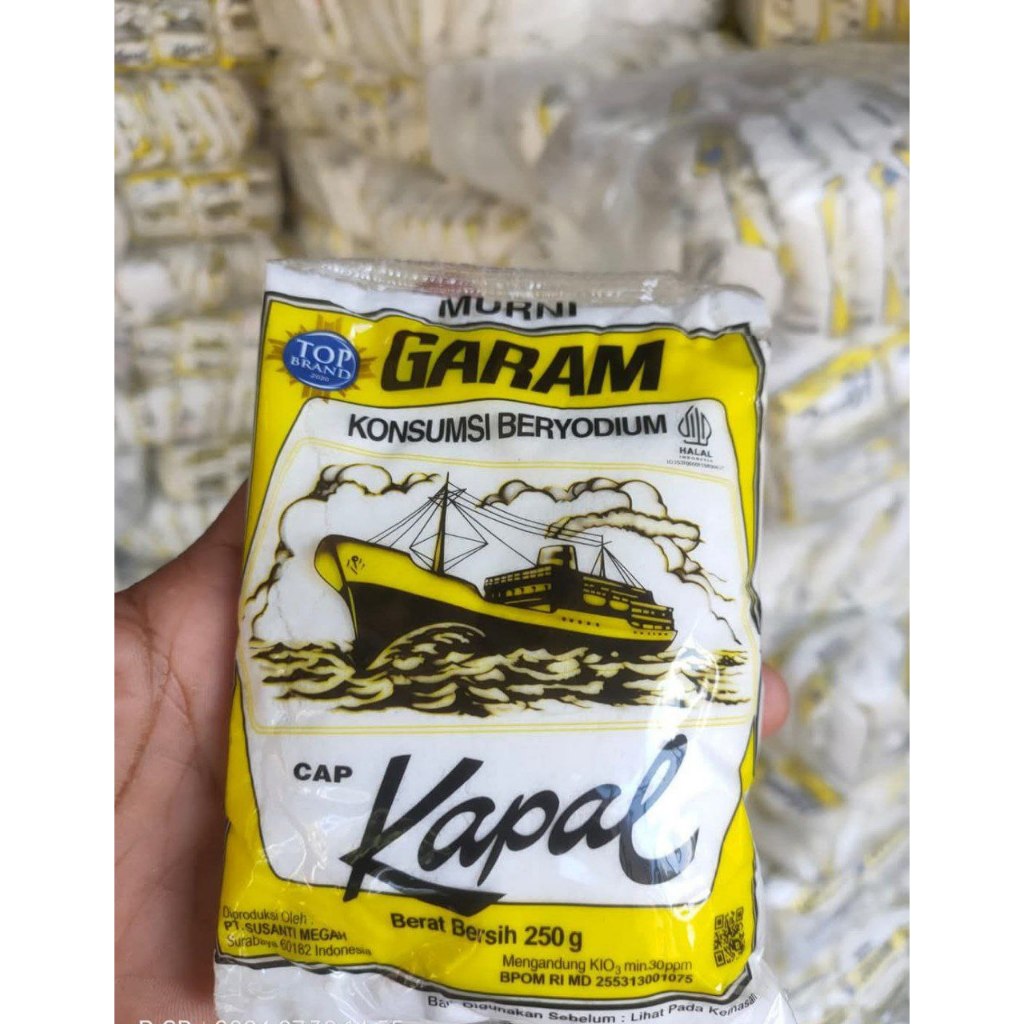 

GARAM CAP KAPAL 250 GR/ GARAM DAUN 250gr / GARAM ROSINA 250gr