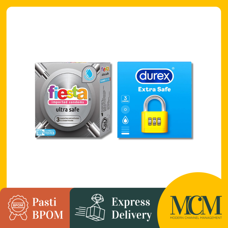 Kondom Tebal Anti Bocor Durex Fiesta Simplex
