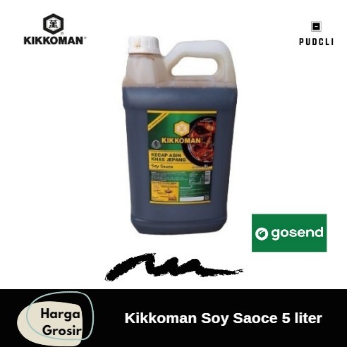 

Kikkoman Soy Sauce HALAL 5L – Kecap Asin Khas Jepang