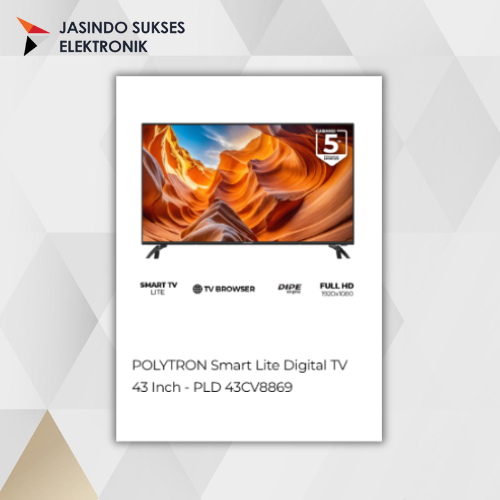 LED POLYTRON 43 IN SMART TV PLD 43CV8869