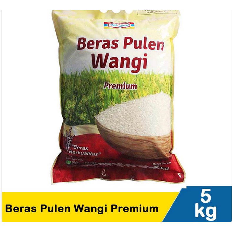 

BERAS 5 KG PULEN WANGI/LARISST/BERAS RAMOS