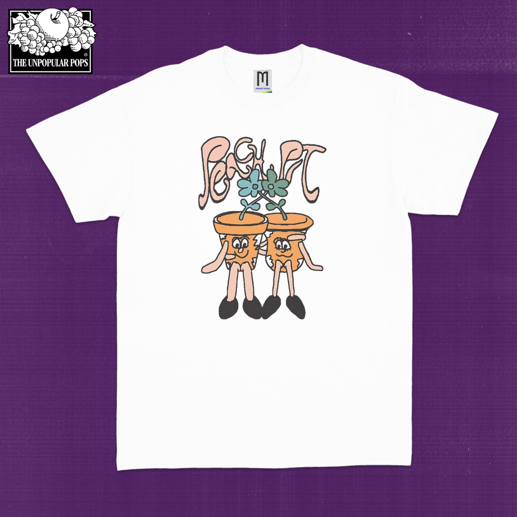 Kaos T-Shirt Baju Band PEACH PIT - POTHEADS BUDDY