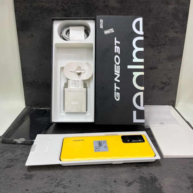 Realme Gt Neo 3t 5G 8/128gb Fullset Second Garansi Resmi