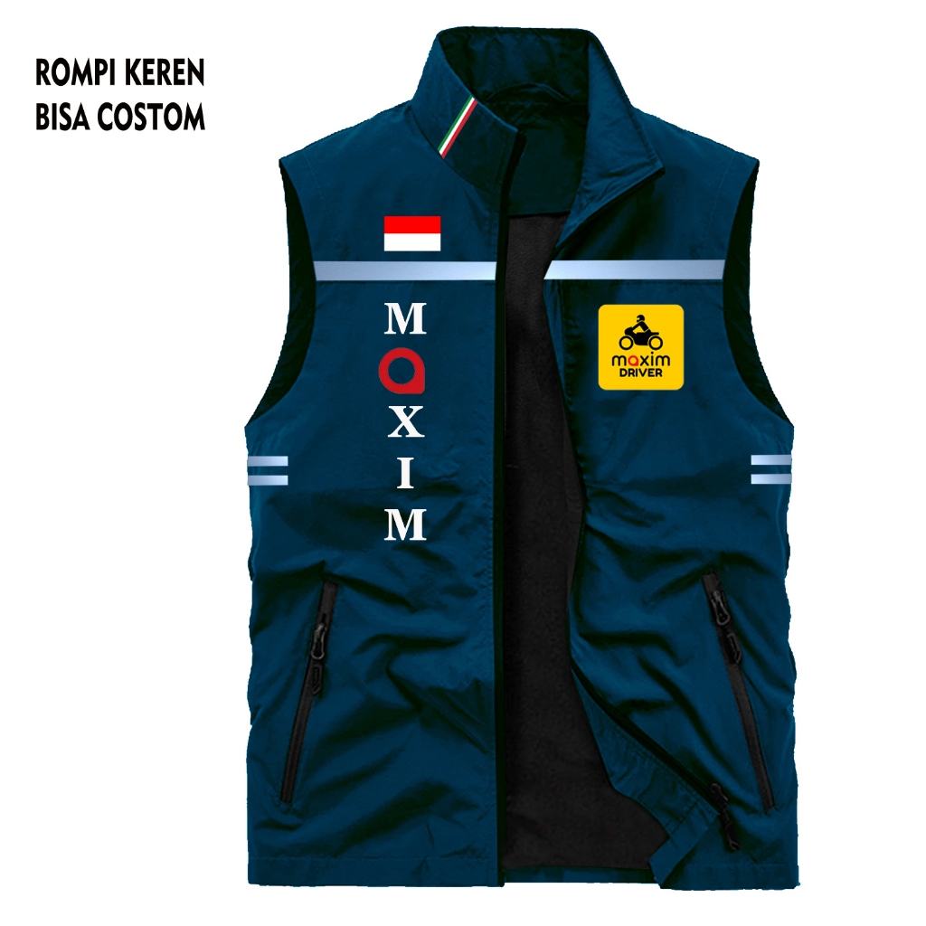 Jaket Rompi Hiking Scotlight Pria Maxim Rompi Motor Pria Ojol Maxim Online Rompi Maxim Terbaru 2025 
