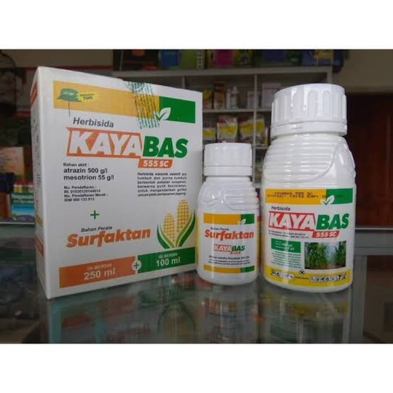 Kayabas 555SC 250ml Herbisida Selektif Racun Obat Pembasmi Gulma Rumput pada Jagung