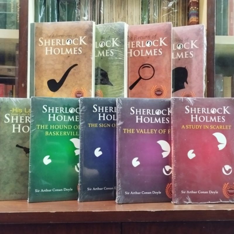 Sherlock Holmes Sir Arthur Conan Doyle Series Novel Terjemahan