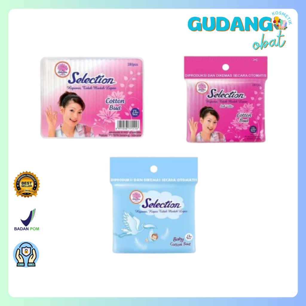 Selection Cotton Bud Dewasa - Selection Cotton Bud Baby