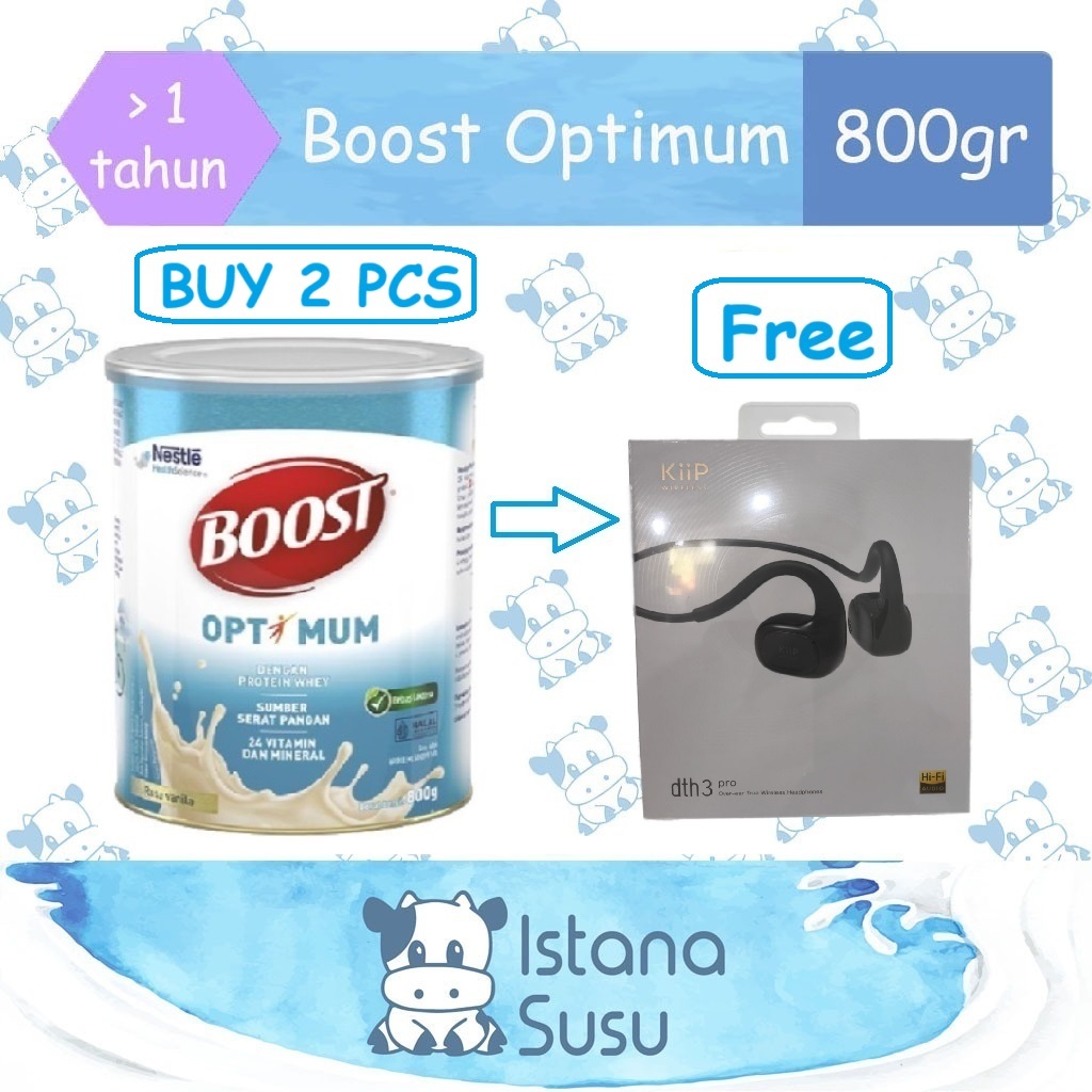 

Boost Optimum Prebio Susu Bubuk Kaleng 800gr