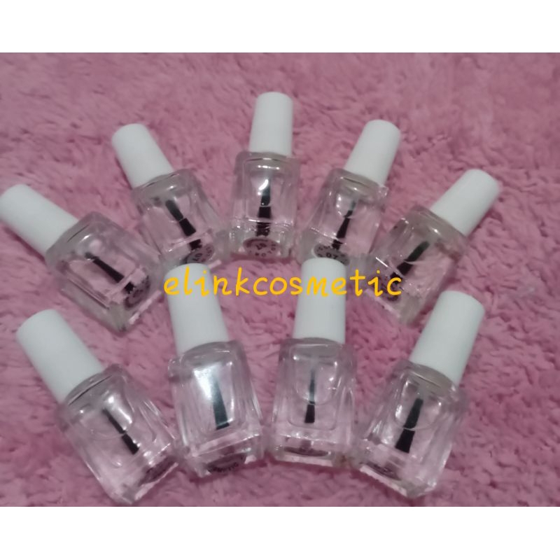 KUTEK GEL BENING / CAT KUKU TRANSPARAN  / Nail Polish Clear Nailart