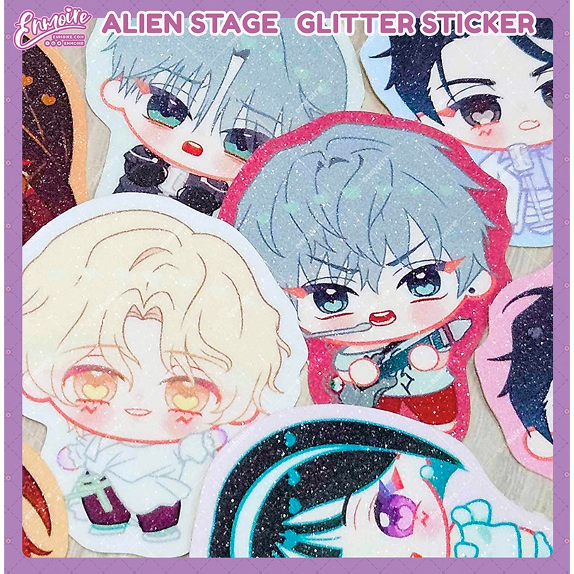 

ALNST (alienstage) glitter sticker by enmoire