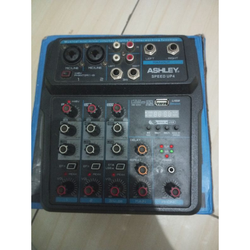 Mixer Ashley 4 Channel Murah