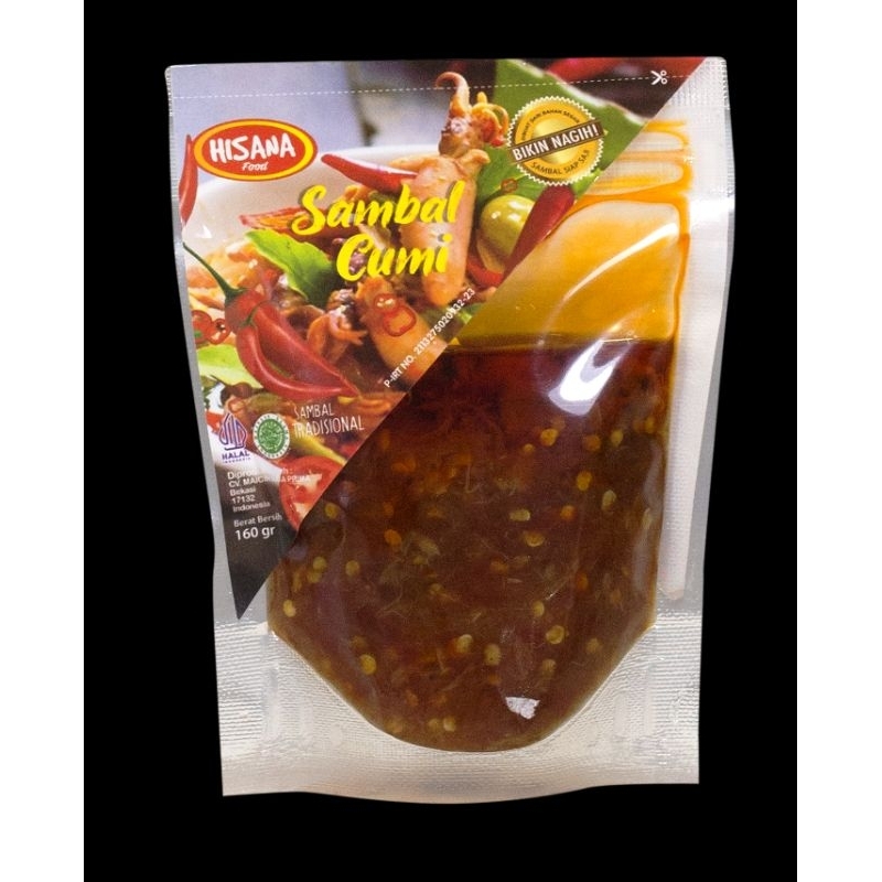 

Hisana Sambal Cumi 160 gr