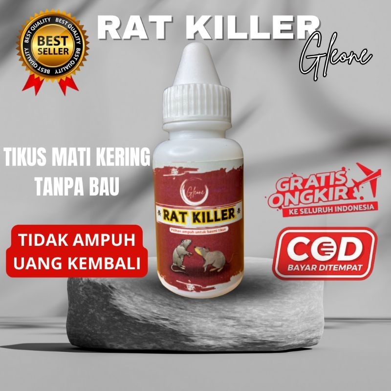 RACUN TIKUS RAT KILLER AMPUH MATI KERING TANPA BAU GLEONE