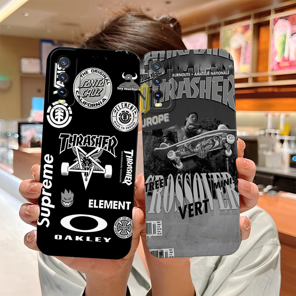 Softcase Vivo Y20 / Y12s / Y20s Terbaru - Case Cowok Premium - Case Vivo - Silikon Pro Camera - Akse