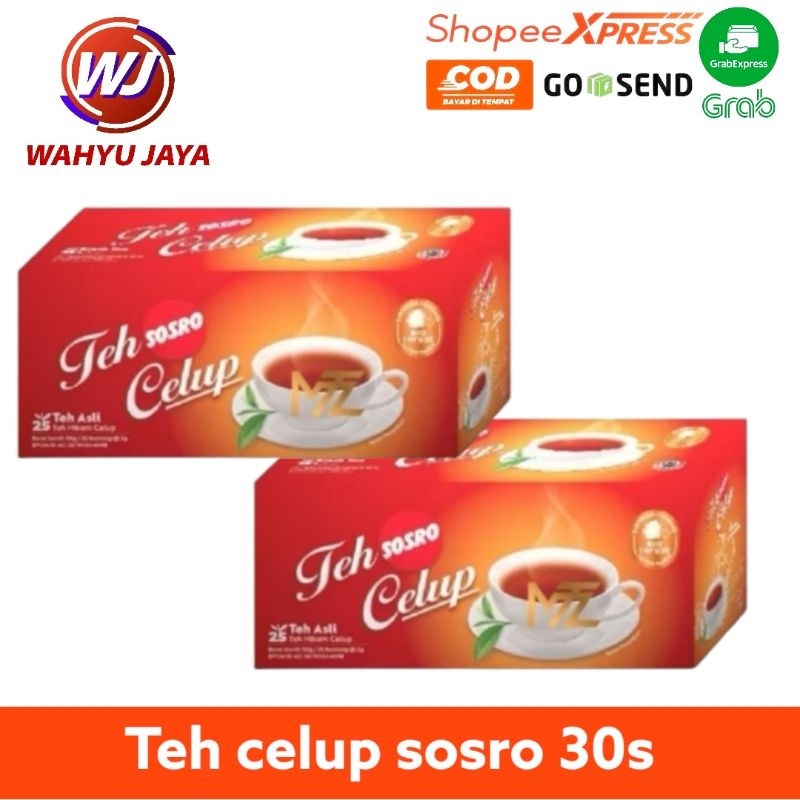 

teh asli celup sosro 30s